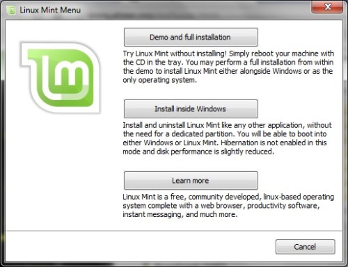 LinuxMint - install1