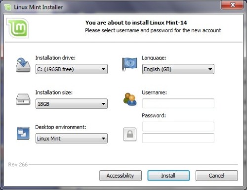 LinuxMint - install2