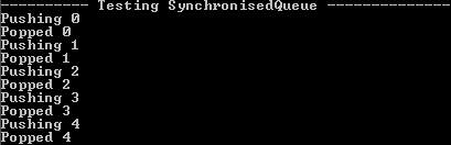 SynchronizedQueueOutput