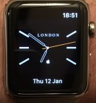 Tissot style watch face